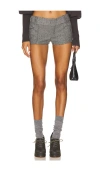 Niihai Rosa Tailored Shorts In Gray