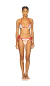 Niihai Route 66 Bikini Set In Multi