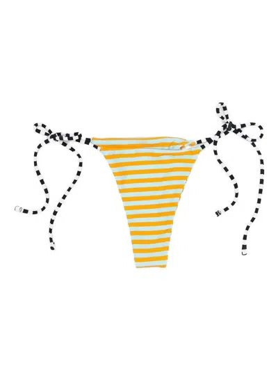 Niihai Striped Tie-side Thong