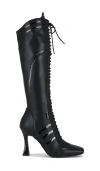 Niihai The Boxer Boot In Black Out