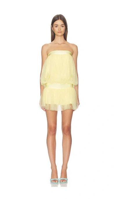 Niihai Tutu Dress In Yellow