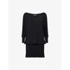 Niihai Womens Black Charli Forever Stretch-jersey Mini Dress Xs In Black