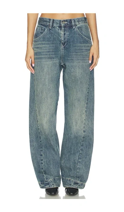 Niihai Worn Out Jeans In Blue
