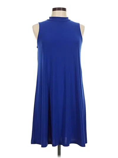 Pre-owned Nik And Nash Casual Dress In Blue