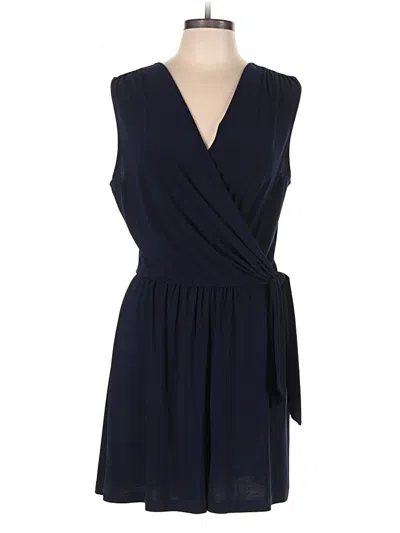 Pre-owned Nik And Nash Romper In Blue