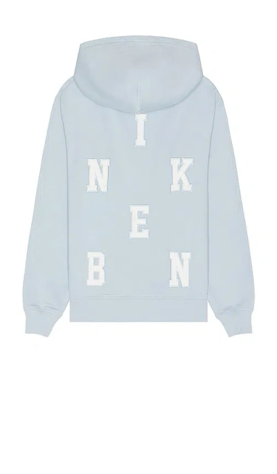 Nikben Abc Hoodie In Baby Blue