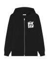 Nikben Hoodie Mit Reissverschluss Core In Black