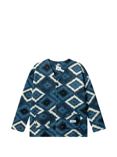 Nikben Geometric-pattern Cardigan In Multi