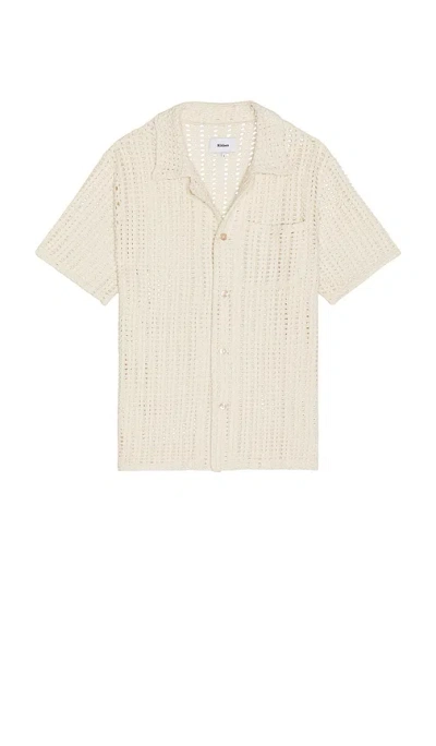 Nikben Imsouane Short Sleeve Shirt In Cream