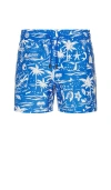 Nikben Life's A Beach Swim Trunk In Blue