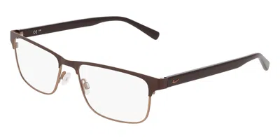 Nike 1002 201 Men's Glasses Brown Size 58 - Free Lenses - Blue Light Block Available