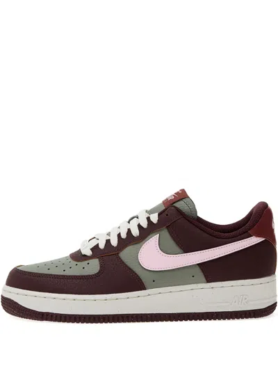 Nike 1'07 Next Nature Leather Sneakers In Red