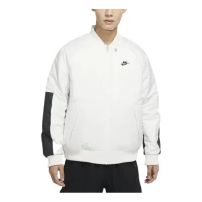 Nike 2-way Padded Bomber Jacket 'black White'