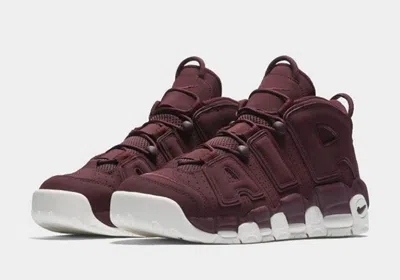 Pre-owned Nike 2016  Air More Uptempo Maroon Size 8.5. 921949-600 Jordan Foamposite Pippen