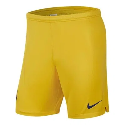 Nike 2019-2020 Barcelona Away Football Shorts 'yellow'