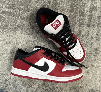 Pre-owned Nike 2020  Sb Dunk Low J-pack ‘chicago' Shoes In Red