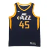 Nike 2020 Season Utah Jazz Mitchell Sw Shirt Men's College 'dark Blue Yellow'