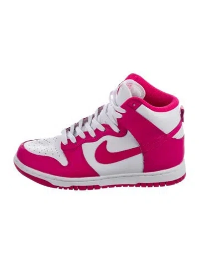 Pre-owned Nike 2021 Leather Wedge Sneakers In White