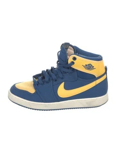 Pre-owned Nike 2023 Canvas Sneakers In Blue