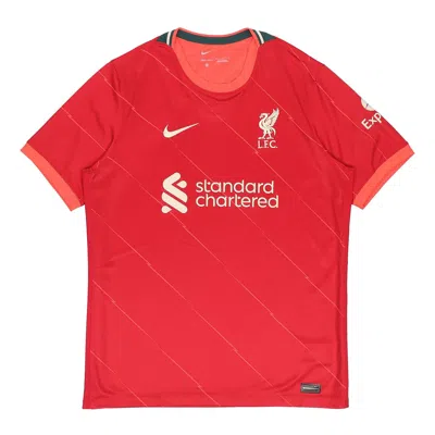 Nike 21-22 Season Fan Edition Liverpool Home Casual Sports Soccer/football Short Sleeve T-shirt Red