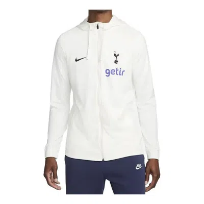 Nike 23-24 Tottenham Hotspur Dri-fit Strike Hooded Jacket 'white'