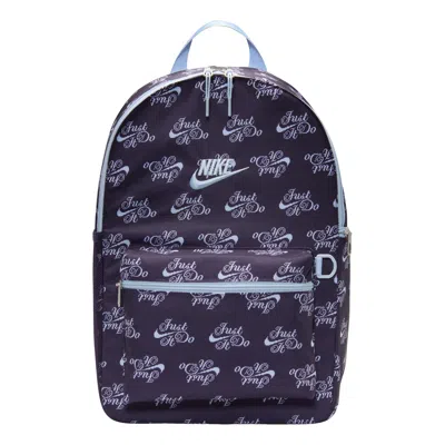 Nike 23l Heritage Backpack 'purple Dynasty Hydrogen Blue' In Purple Dynasty/hydrogen Blue