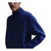 Nike Men's 24.7 Impossiblysoft Dri-fit 1/2-zip Top In Blue