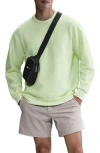 Nike 24.7 Impossiblysoft Dri-fit Crew Sweatshirt In Green