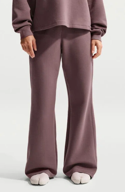 Nike 24.7 Impossiblysoft Dri-fit High-waisted Loose Flared Pants In Multi