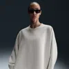 Nike Impossiblysoft Dri-fit Oversize Sweatshirt In Neutral