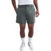 Nike 24.7 Perfectstretch Dri-fit Flat Front Shorts In Gray
