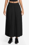 Nike 24.7 Perfectstretch Dri-fit Pleated Skirt In Black