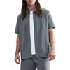 Nike 24.7 Perfectstretch Dri-fit Short Sleeve Button-up Shirt