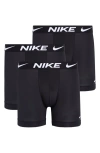 Nike 3-pack Dri-fit Essential Micro Boxer Briefs In Black
