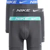 Nike 3-pack Dri-fit Essential Micro Boxer Briefs In Green/anthracite/hyper Royal