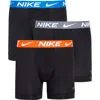 Nike 3-pack Dri-fit Essential Micro Boxer Briefs In Black