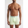 Nike 3-pack Dri-fit Essential Micro Boxer Briefs In Volt/glacier Blue/blue