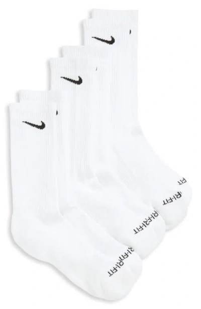 Nike Kids'  3-pack Everyday Plus Cushion Crew Training Socks