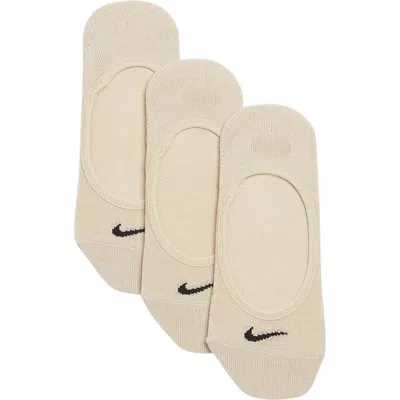 Nike 3-pack No-show Socks In Net/black