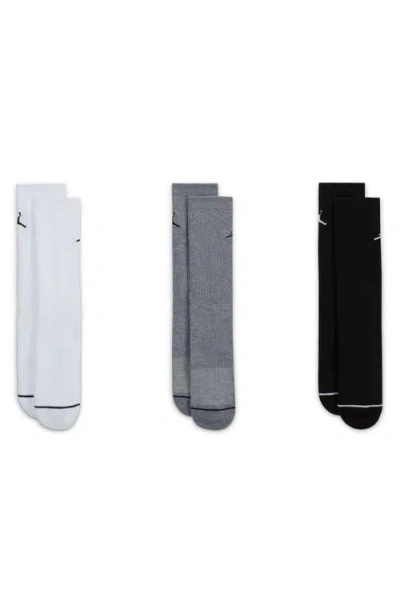 Nike 3-pack Performance Crew Socks In Multi-color
