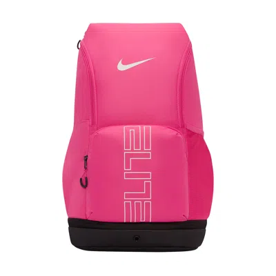 Pre-owned Nike 32l Varsity Elite Backpack 'desert Pink/black/sail' | Men's Size Onesize