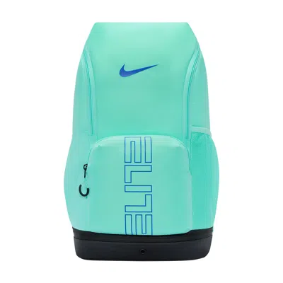 Pre-owned Nike 32l Varsity Elite Backpack 'hyper Turquoise/black/hyper Royal' | Blue | Men's Size Onesize