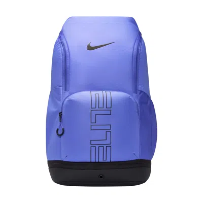 Pre-owned Nike 32l Varsity Elite Backpack 'sapphire/black/black' | Blue | Men's Size Onesize