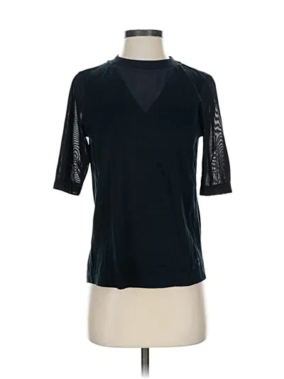 Pre-owned Nike 3/4 Sleeve T-shirt In Black