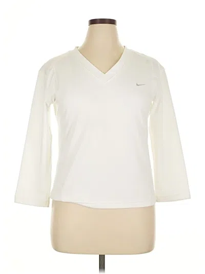 Nike 3/4 Sleeve T-shirt In Black