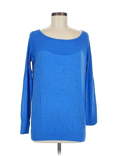 Pre-owned Nike 3/4 Sleeve T-shirt In Blue