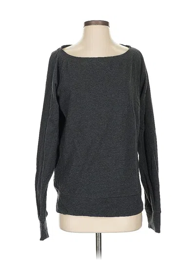 Pre-owned Nike 3/4 Sleeve T-shirt In Gray