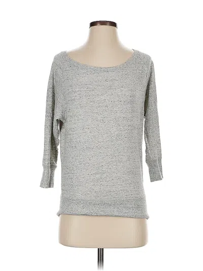 Pre-owned Nike 3/4 Sleeve T-shirt In Gray