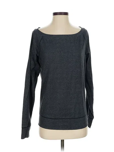 Pre-owned Nike 3/4 Sleeve T-shirt In Gray