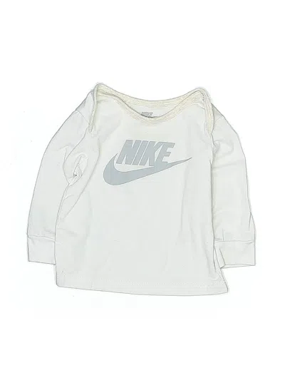 Pre-owned Nike Babies' 3/4 Sleeve T-shirt In Silver